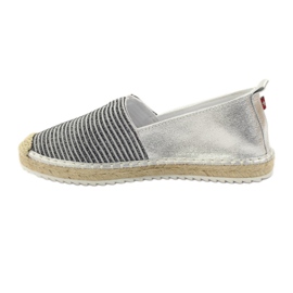 Espadrile balerini Big Star 274194 negru maro gri 2