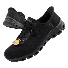 Skechers Glide Pasul 104571/BBK Pantofi negri cu membrană negru 1 Skechers Glide Pasul 104571/BBK Pantofi negri cu membrană negru 1