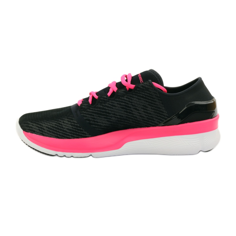 Pantofi Under Armour Speedform Turbulence Run negru roz 2