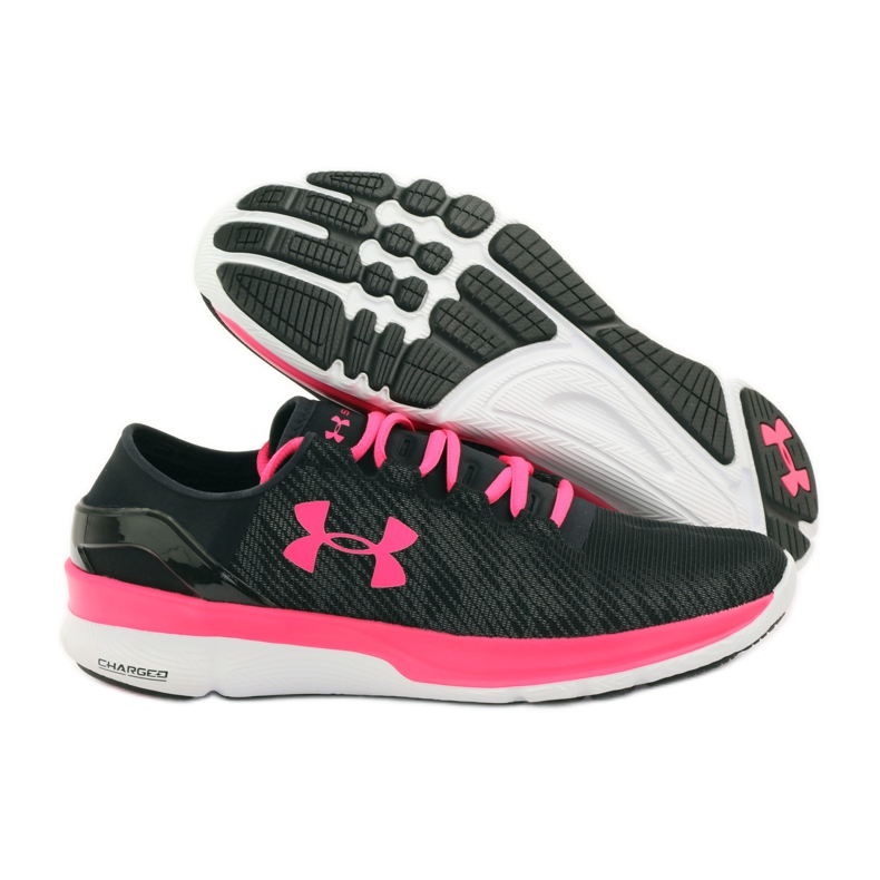 Pantofi Under Armour Speedform Turbulence Run negru roz 3
