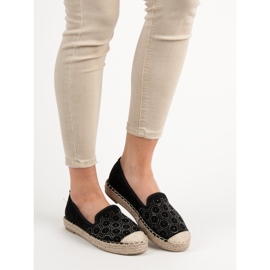 Vices Epadrile cu slip-on Vis negru 1