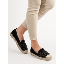 Vices Epadrile cu slip-on Vis negru 2