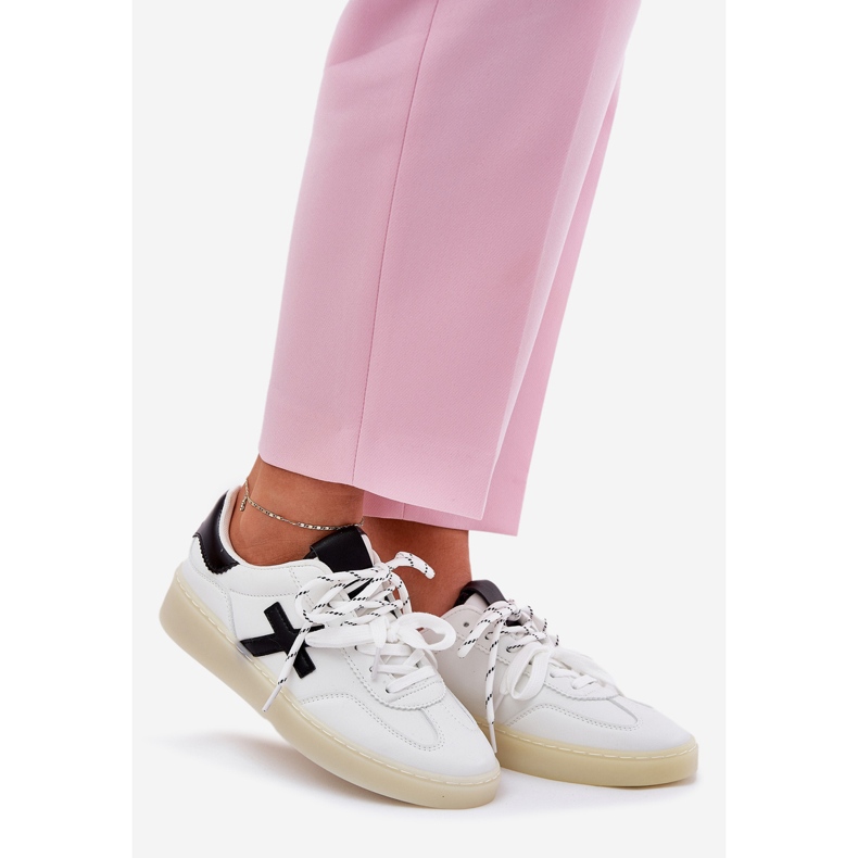 Pantofi sport pentru femei scăzute Alb 1