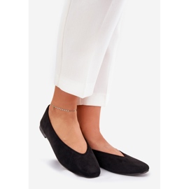 Classic Eco Black Ballerinas Black negru 1 Classic Eco Black Ballerinas Black negru 1