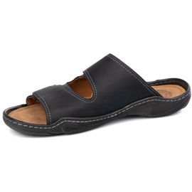 Olivier Flip Flip Flip Flip Flops 0048 Negru Nubuk 2