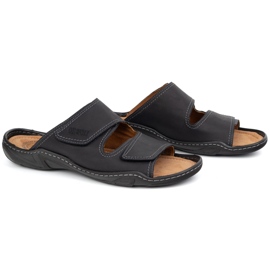 Olivier Flip Flip Flip Flip Flops 0048 Negru Nubuk 3