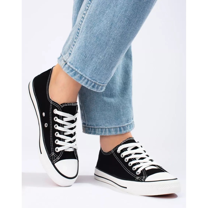 J. Star Adidași negri clasici negru 1