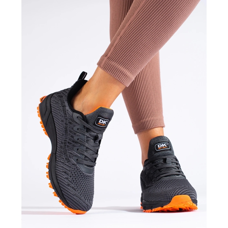 Tenisi DK din material textil negru 1