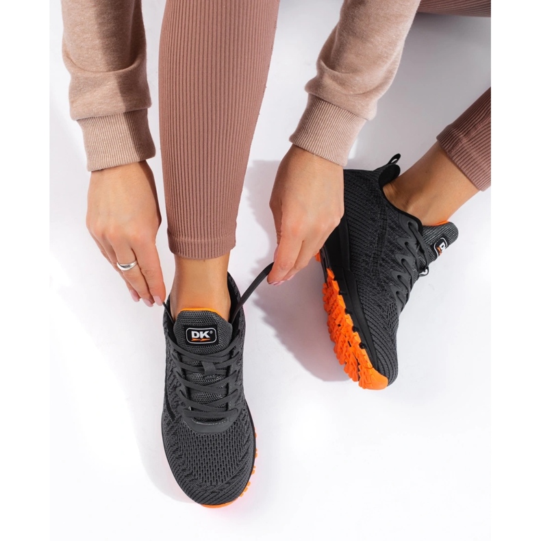 Tenisi DK din material textil negru 2