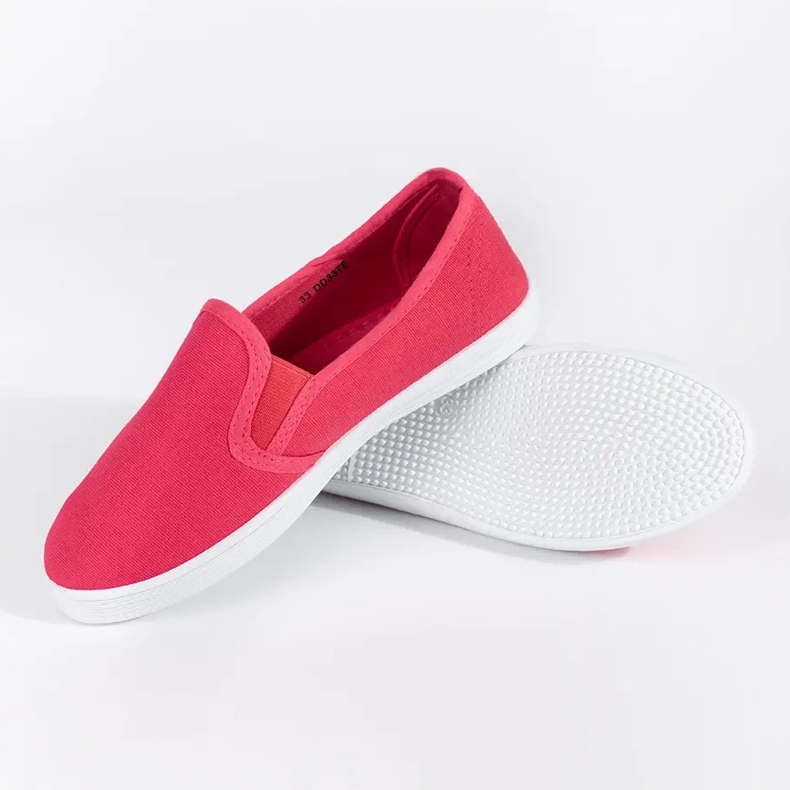 Tenisi slip-on pentru copii roșii roșu 2