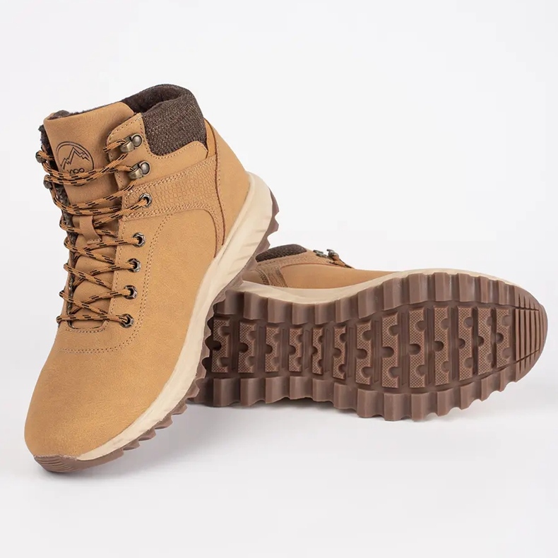 Vico Cizme de iarnă maro, izolate pentru bărbați bej 2