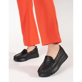 Goodin Plăcile elegante pentru femei negre negru 1