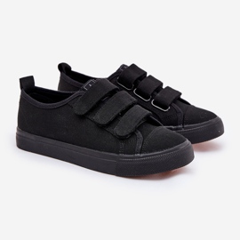 Adidatori cu Velcro cu tineret negru 1 Adidatori cu Velcro cu tineret negru 1