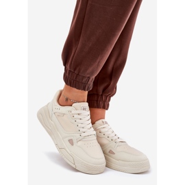 Adidași pentru femei Big Star NN274668 Beige bej 1