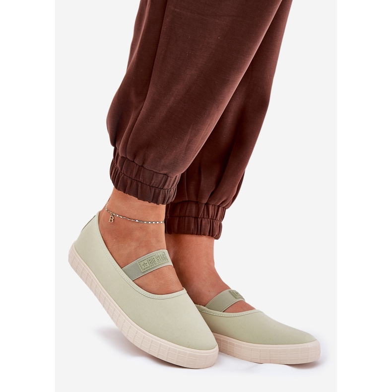 Big Star Star Big Women NN274604 Adidaje verzi deschise verde 1