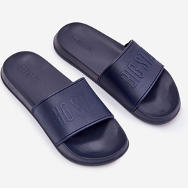 Flip Flip Flip Flops Big Star MM174323 Navy Blue albastru 1 Flip Flip Flip Flops Big Star MM174323 Navy Blue albastru 1