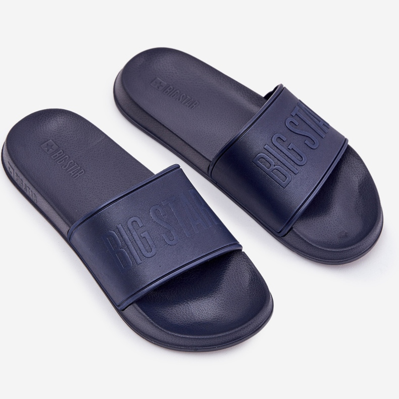 Flip Flip Flip Flops Big Star MM174323 Navy Blue albastru 1 Flip Flip Flip Flops Big Star MM174323 Navy Blue albastru 1