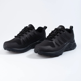 Pantofi de trekking negri pentru bărbați DK Softshell negru 1