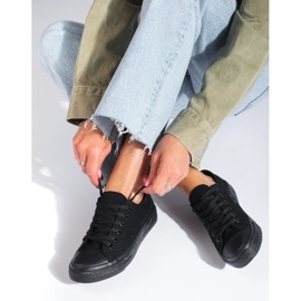 Adidași clasici Shelovet negri negru 1