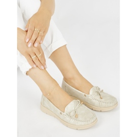 Seastar Mocasini aurii confortabili din piele ecologica de aur 2 Seastar Mocasini aurii confortabili din piele ecologica de aur 2