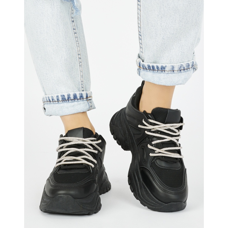 Adidasi negri de dama negru 1