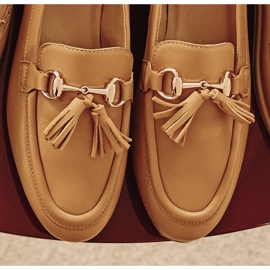 Marco Shoes Mocasini din piele cu franjuri 2199P-003-1 maro 1