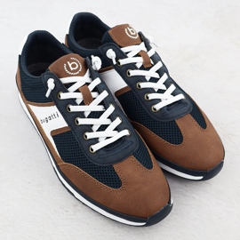 Pantofi sport pentru bărbați casual casual albastru bugatti RR153131 1