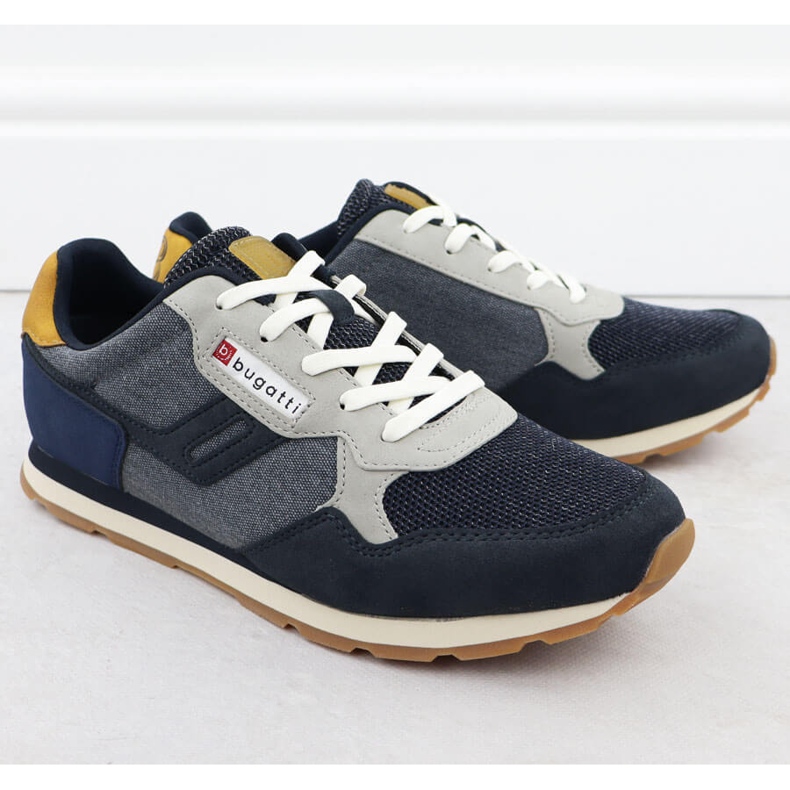 Pantofi sport pentru bărbați Navy Blue Bugatti RR153135 albastru 1 Pantofi sport pentru bărbați Navy Blue Bugatti RR153135 albastru 1