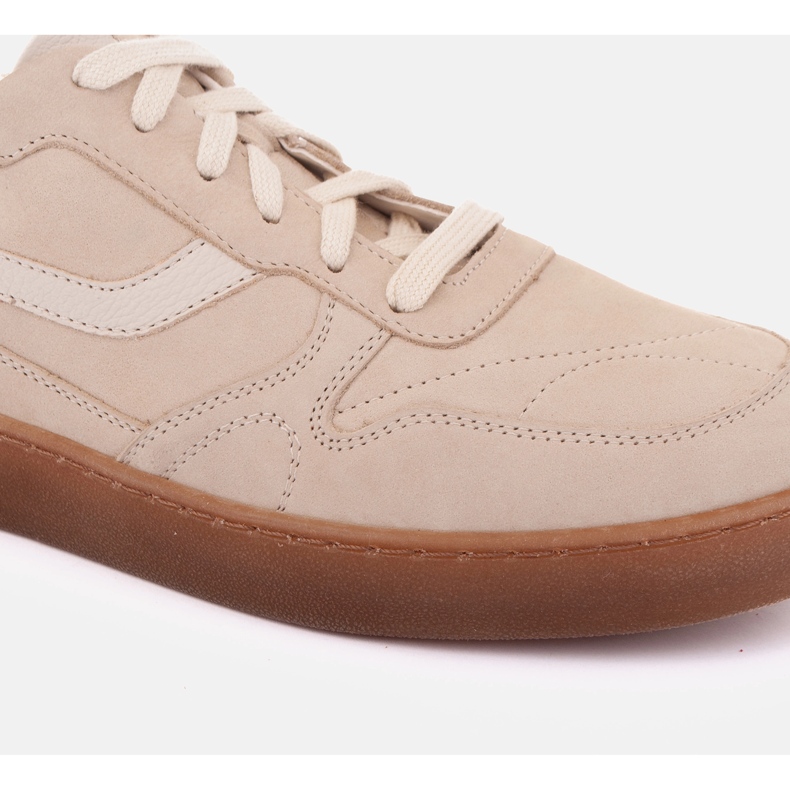 Marco Shoes Adidași sportivi pentru femei Murano bej 1