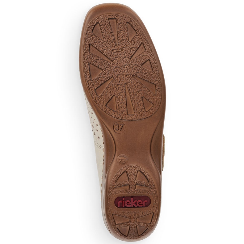 Încălțăminte din piele pentru femei cu Velcro Beige Rieker 41399-14 bej 2 Încălțăminte din piele pentru femei cu Velcro Beige Rieker 41399-14 bej 2