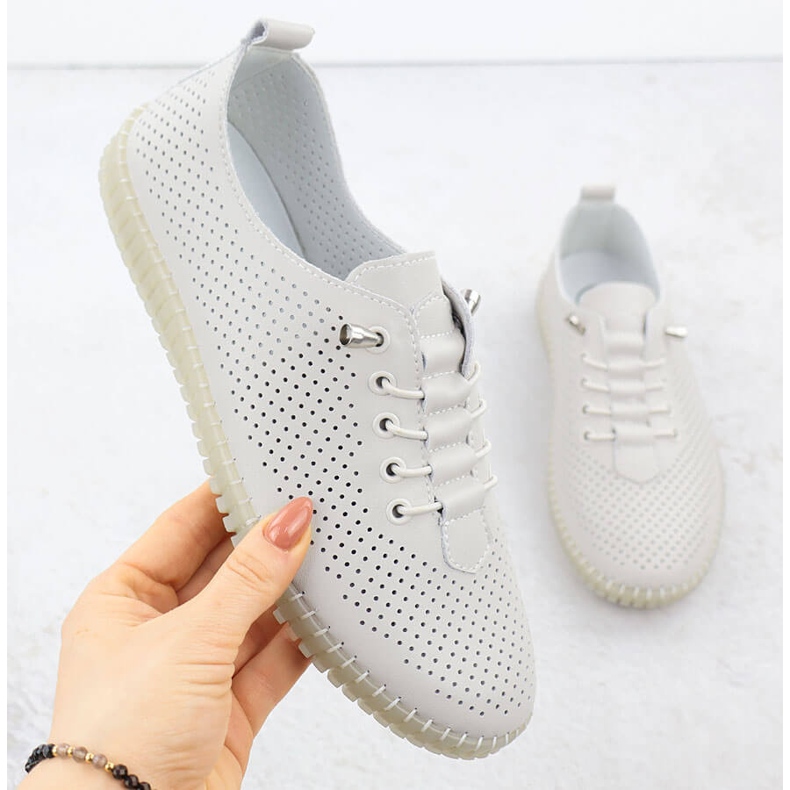 Pantofii pentru femei deschise a alunecat bej filippo DP6140 2