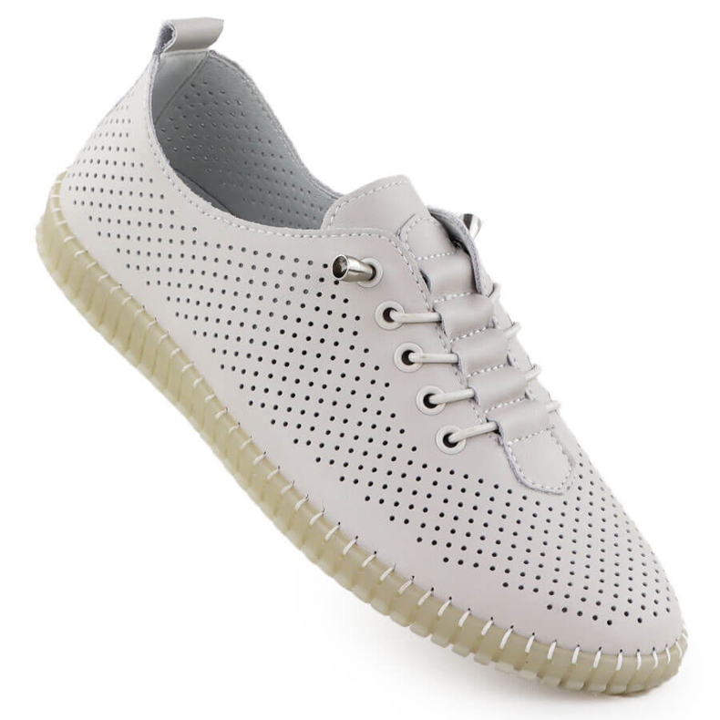 Pantofii pentru femei deschise a alunecat bej filippo DP6140 1