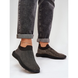 S.Barski Pantofi sport pentru femei obținute cu decorațiuni TW121 Negru 2