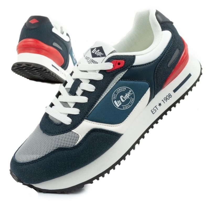 Lee Cooper LCW-25-03-3387M pantofi albaștri bleumarin albastru 1