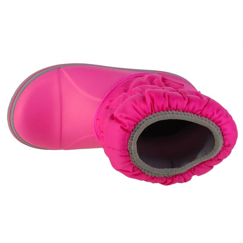 Cizme de zăpadă pentru fete Crocs Puff Cizme de iarnă 14613-6tr roz 1 Cizme de zăpadă pentru fete Crocs Puff Cizme de iarnă 14613-6tr roz 1