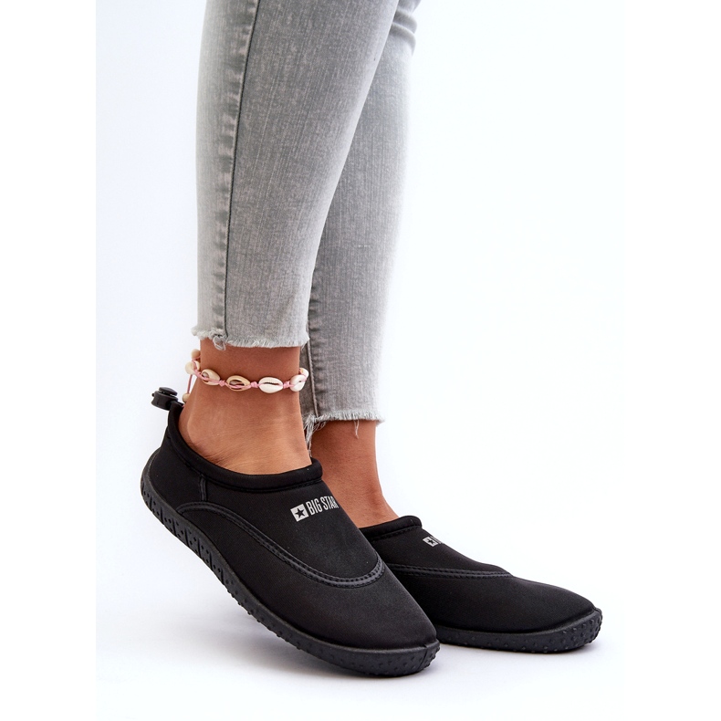 Pantofi de apă negri pentru bărbați Big Star NN174752 negru 1