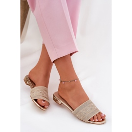 Flip -flops -flops -flops -Flops auriu de aur 6