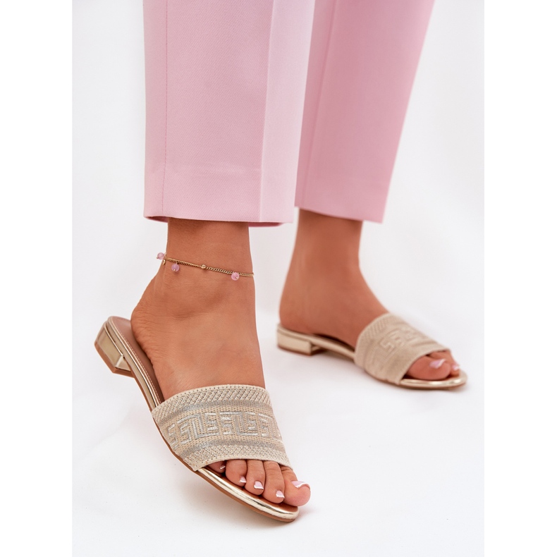 Flip -flops -flops -flops -Flops auriu de aur 2