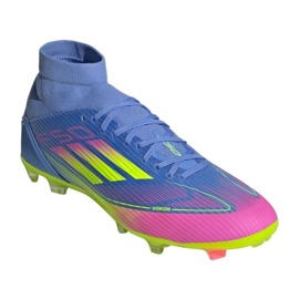 Adidas F50 League FG/MG MID JI0436 Pantofi de fotbal albastru 1