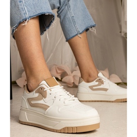 Adidași albi adidași sport pentru femei 1