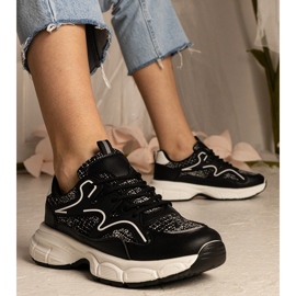 Adidași negri adidași sportivi negru 2