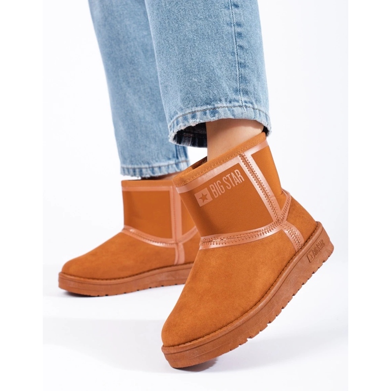 Cizme de zapada maro dama Big Star KK274612B 2