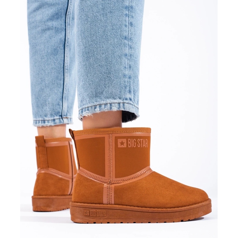 Cizme de zapada maro dama Big Star KK274612B 1