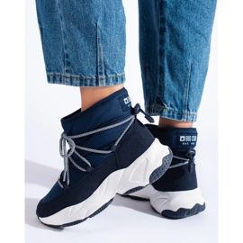 Cizme de zăpadă de damă bleumarin Big Star KK274273 albastru 1