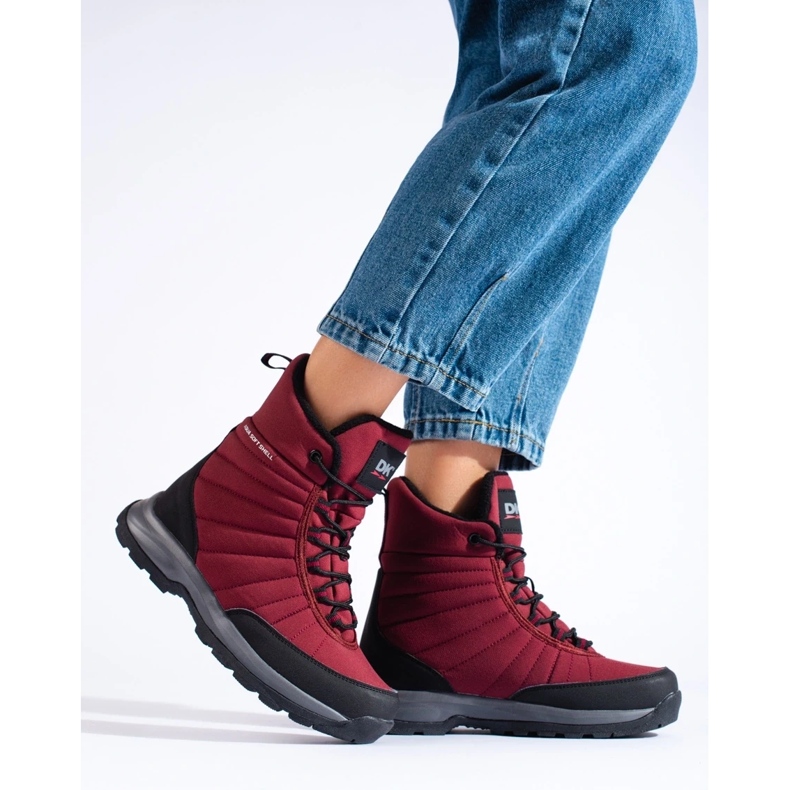 Pantofi de trekking înalți pentru femei DK aquaproof negru 2