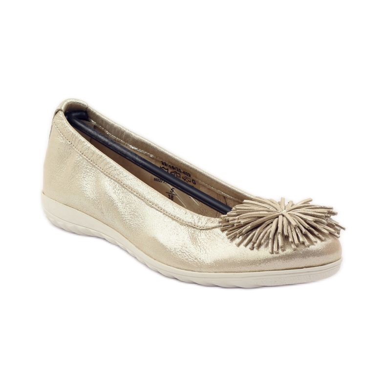 Pantofi balerini Caprice pentru femei 22116 galben 1