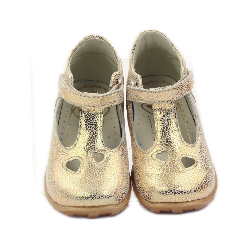 Inimi de balerini pentru fete Ren But 1467 galben 4