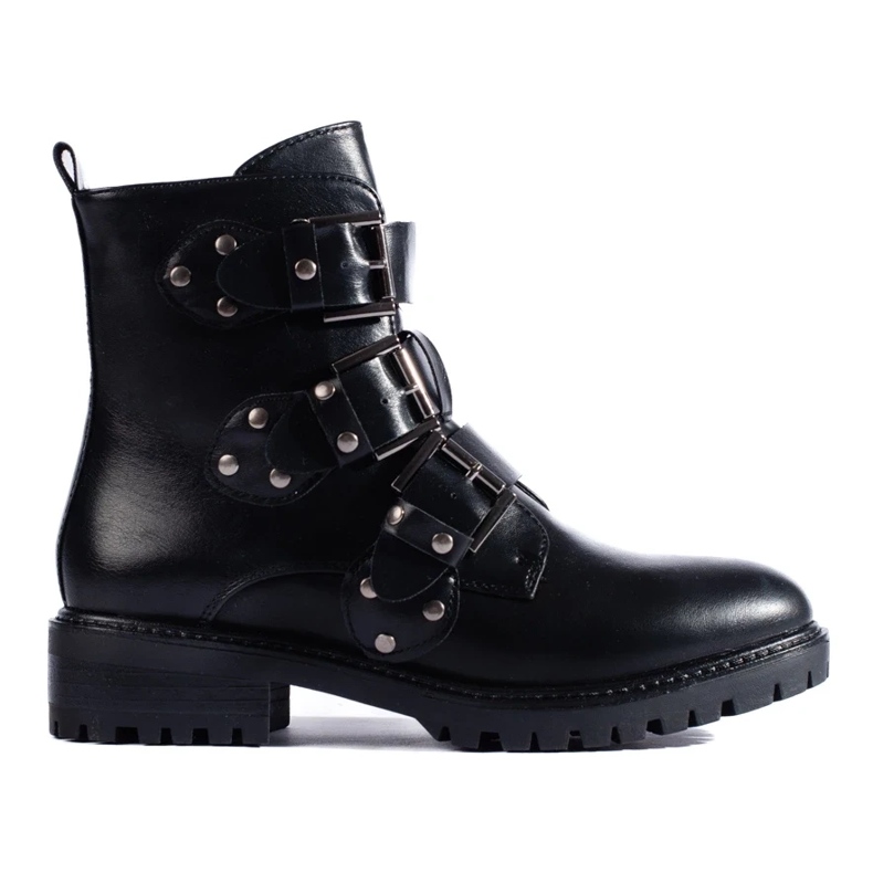 Genti izolate cu catarame negru 1