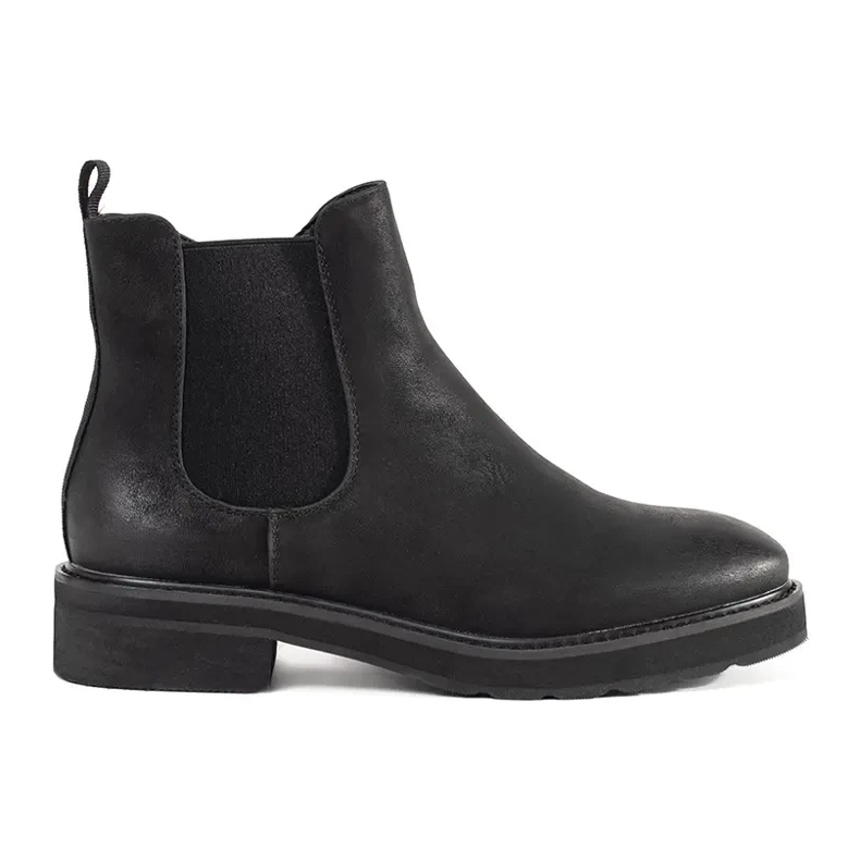 Cizme negre clasice de la Sergio Leone negru 1