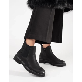 Cizme negre clasice de la Sergio Leone negru 2